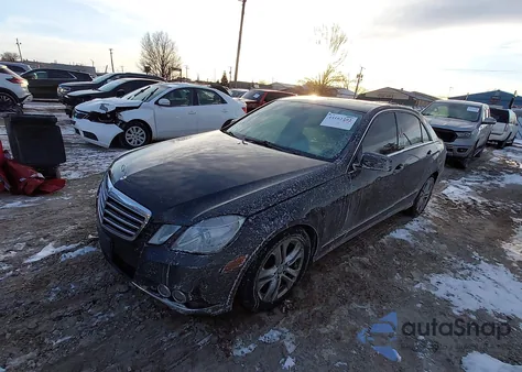 2011 Mercedes-Benz E 350 4Matic z USA, uszkodzony, nr VIN WDDHF8HB8BA410117